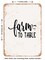 DECORATIVE METAL SIGN - Farm to Table - 2 - Vintage Rusty Look